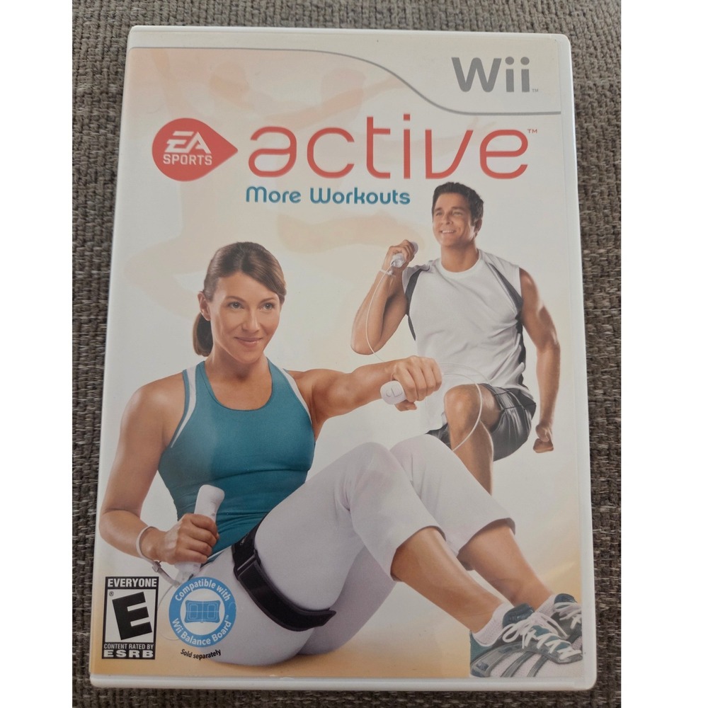 EA Sports Active More Workouts Nintendo Wii Fitness Game 2009‎ Balance Board